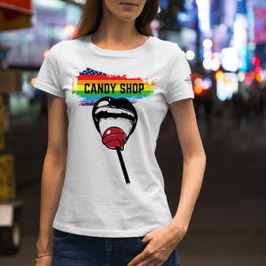 Candy Shop White T-Shirts