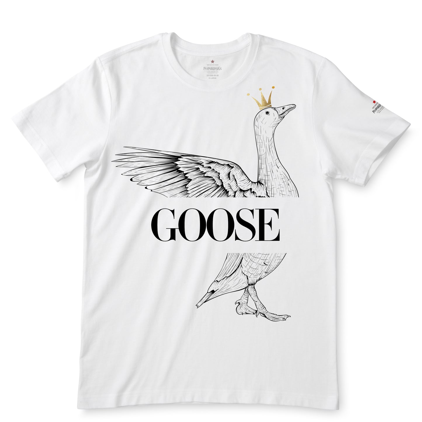 GooSe White T-Shirts