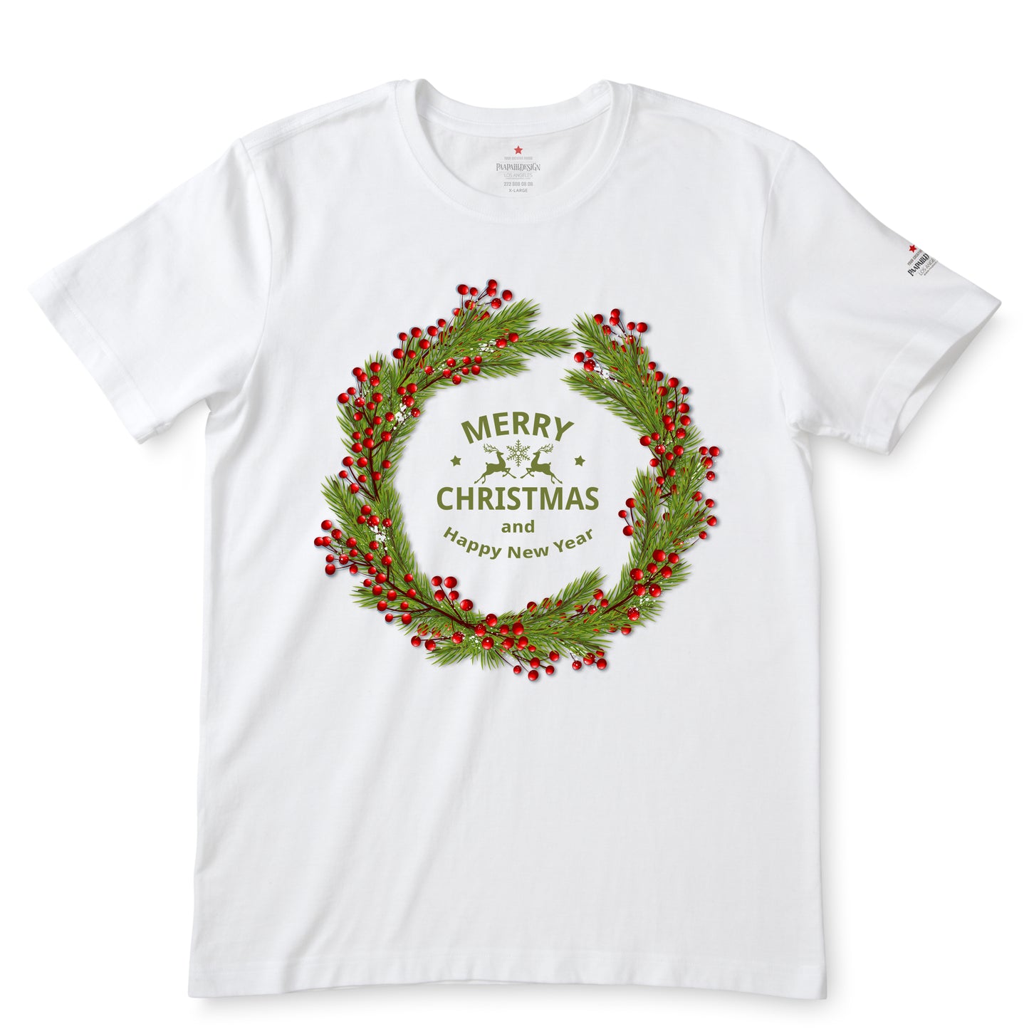 Merry Christmas White T-Shirts