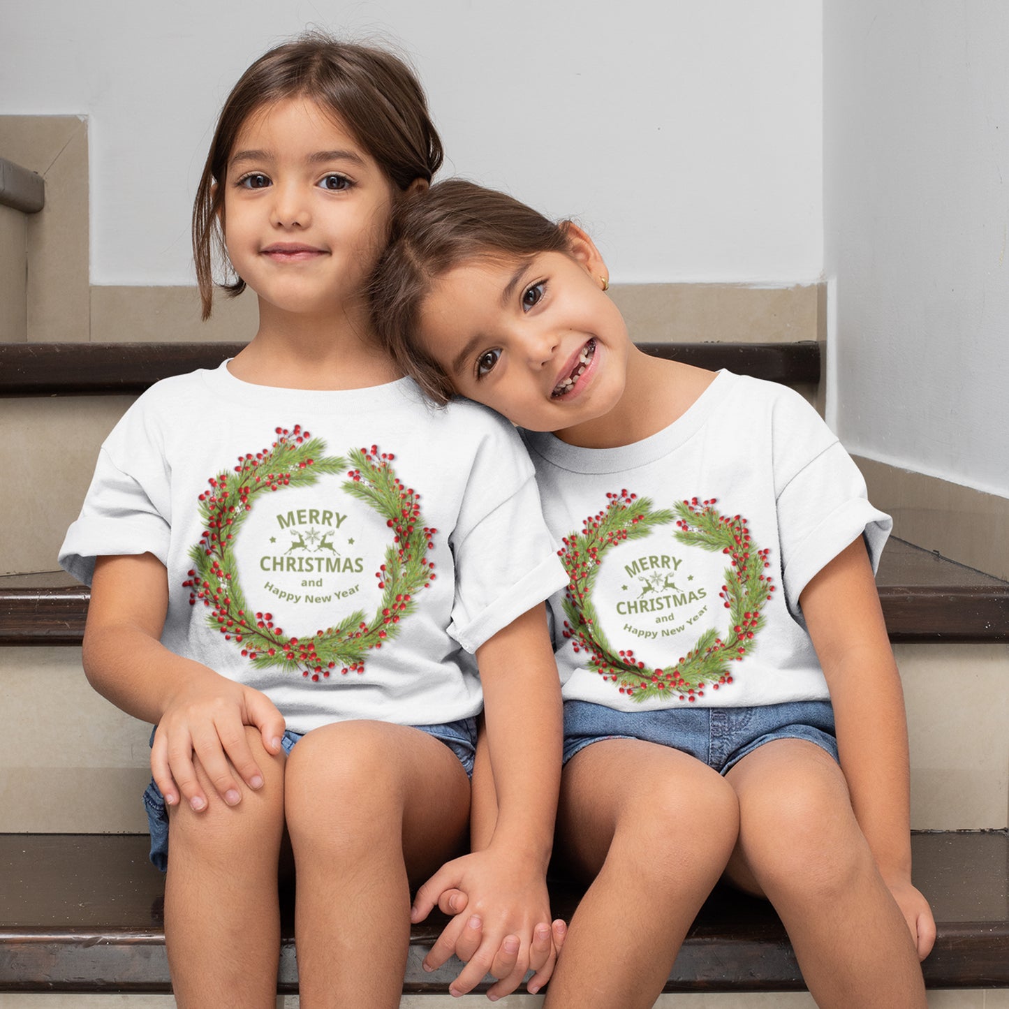 Merry Christmas White T-Shirts