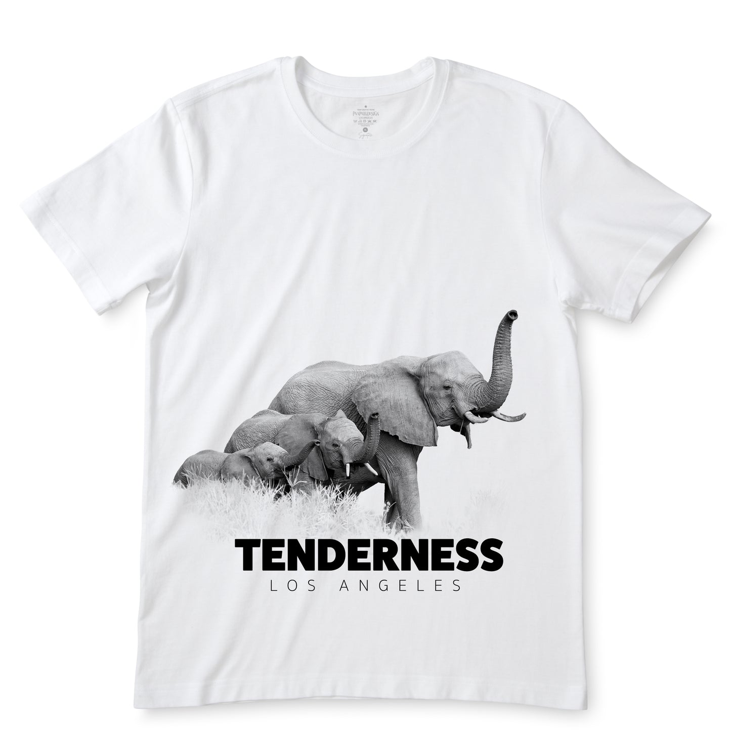 Elephant For Luck White T-Shirts