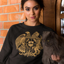 Load image into Gallery viewer, Armenian Hero Black Sweatshirts