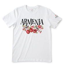 Load image into Gallery viewer, Armenian Pomegranate White  T-Shirts