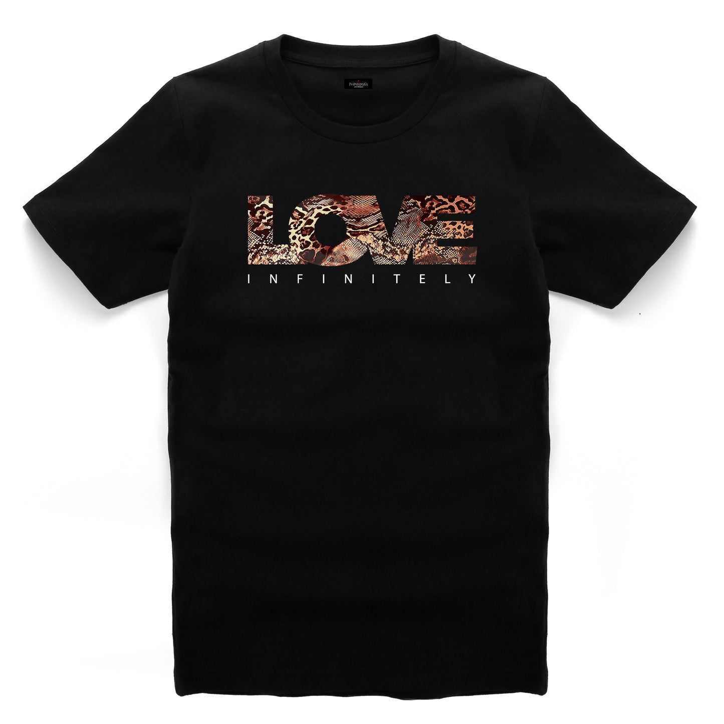 Love Infinitely Black T-Shirts