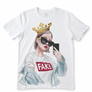 Fake  White T-Shirts