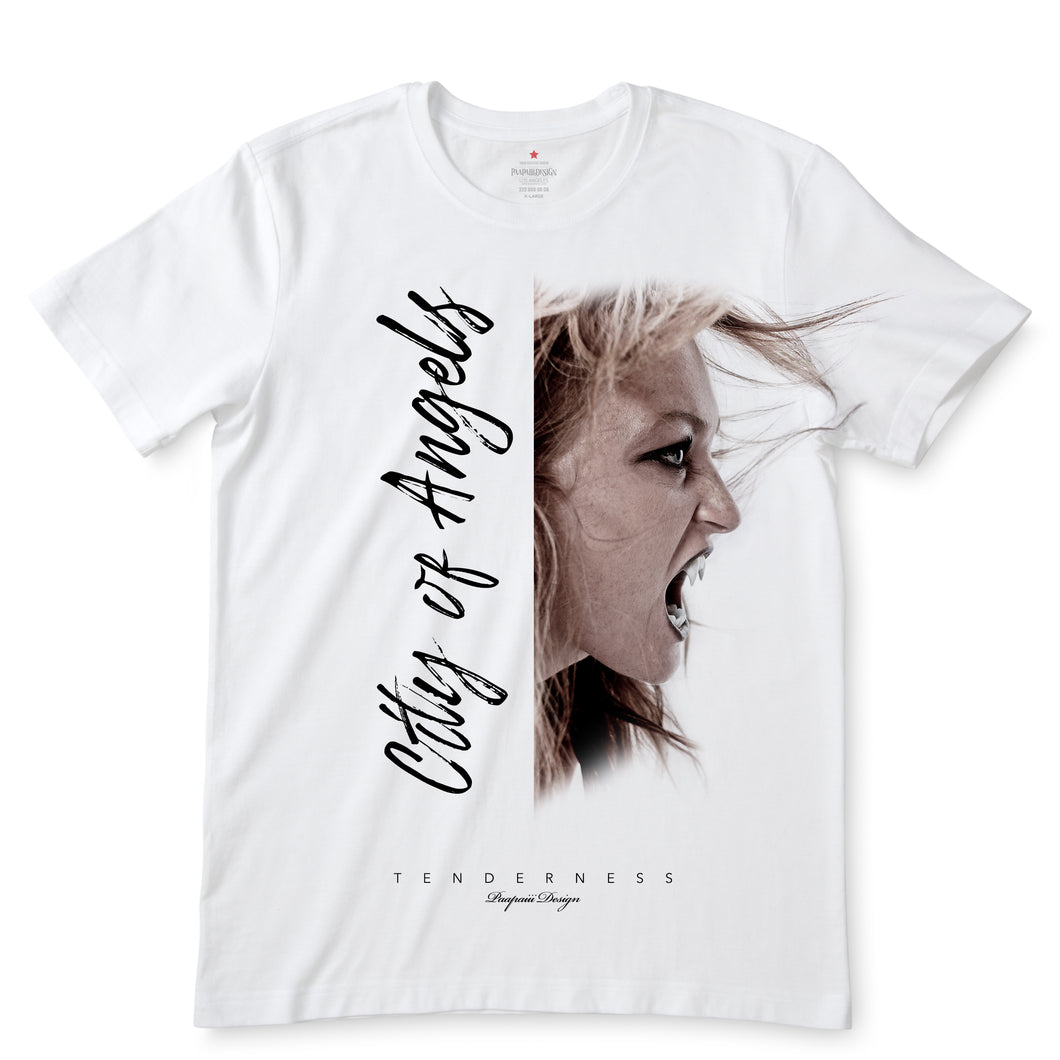 Crazy City of Angels White T-Shirts