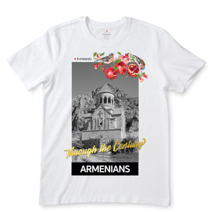Through The Century Armenians White T-Shirts