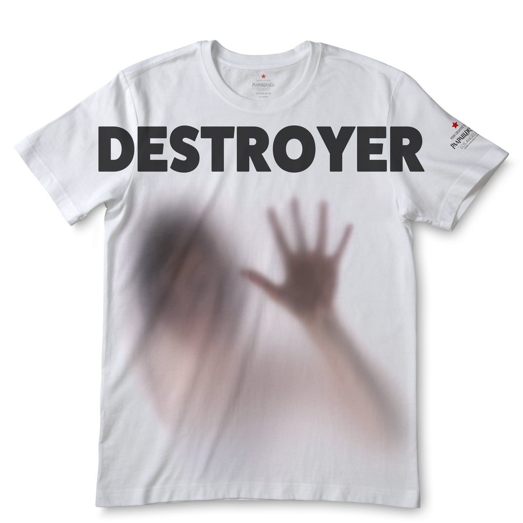 Destroy White T-Shirts