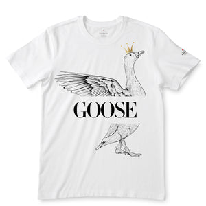 GooSe  White  T-Shirts