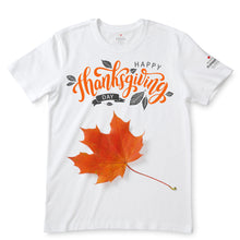 Load image into Gallery viewer, Happy Thanksgiving Day White T-Shirts