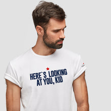 Load image into Gallery viewer, Here&#39;s Looking at You, Kid  White T-Shirts