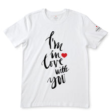Load image into Gallery viewer, I&#39;m in Love White T-Shirts