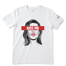 Load image into Gallery viewer, Kiss Me White  T-Shirts