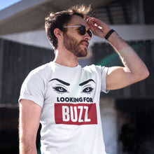 Load image into Gallery viewer, Looking For Buzz White T-Shirts