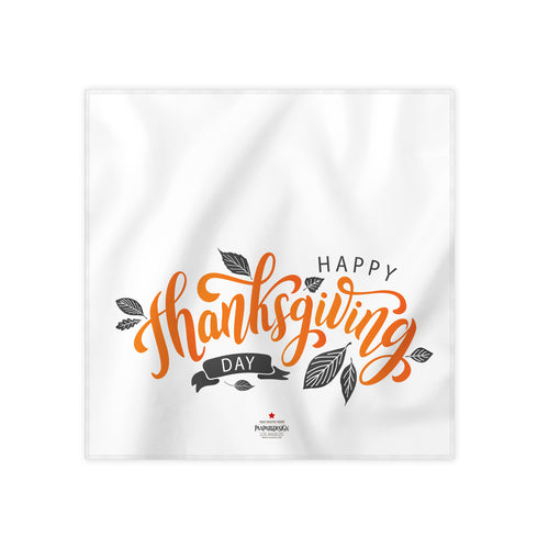 Happy Thanksgiving Cloth Dinner Napkin, 17''x17''