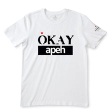 Load image into Gallery viewer, Okay Apeh Black and White T-Shirts