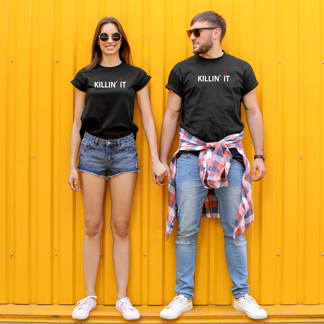 Killin It Black and White T-Shirts