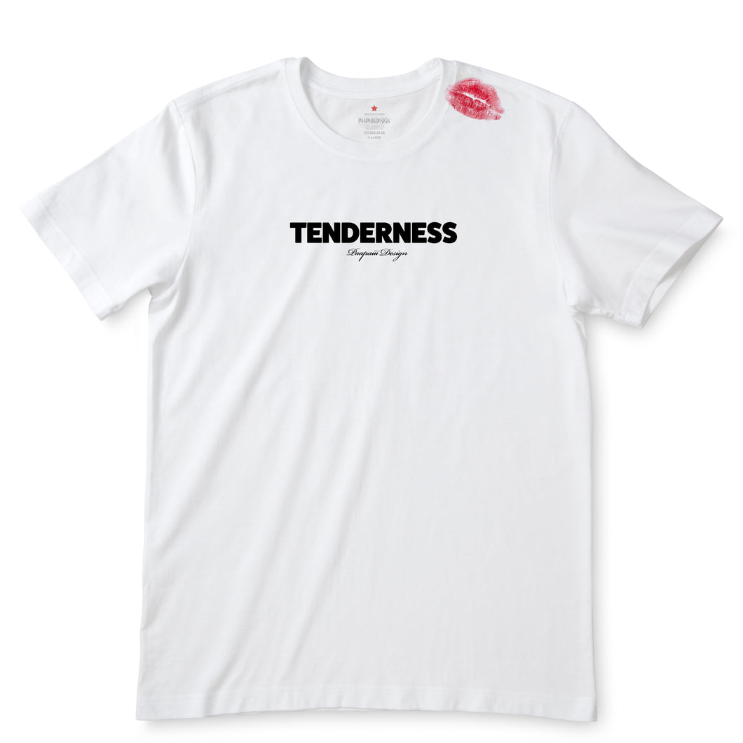 Tenderness Kiss White T-Shirts