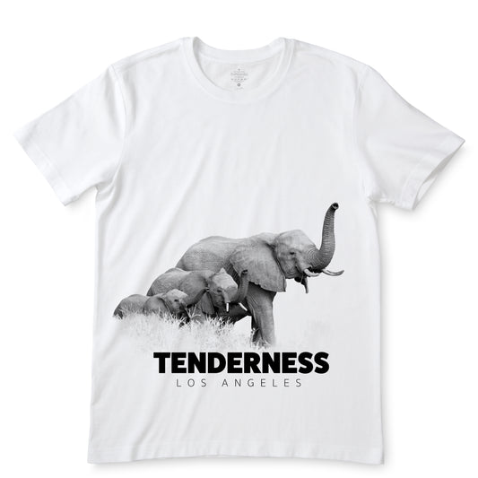 Elephant For Luck White T-Shirts