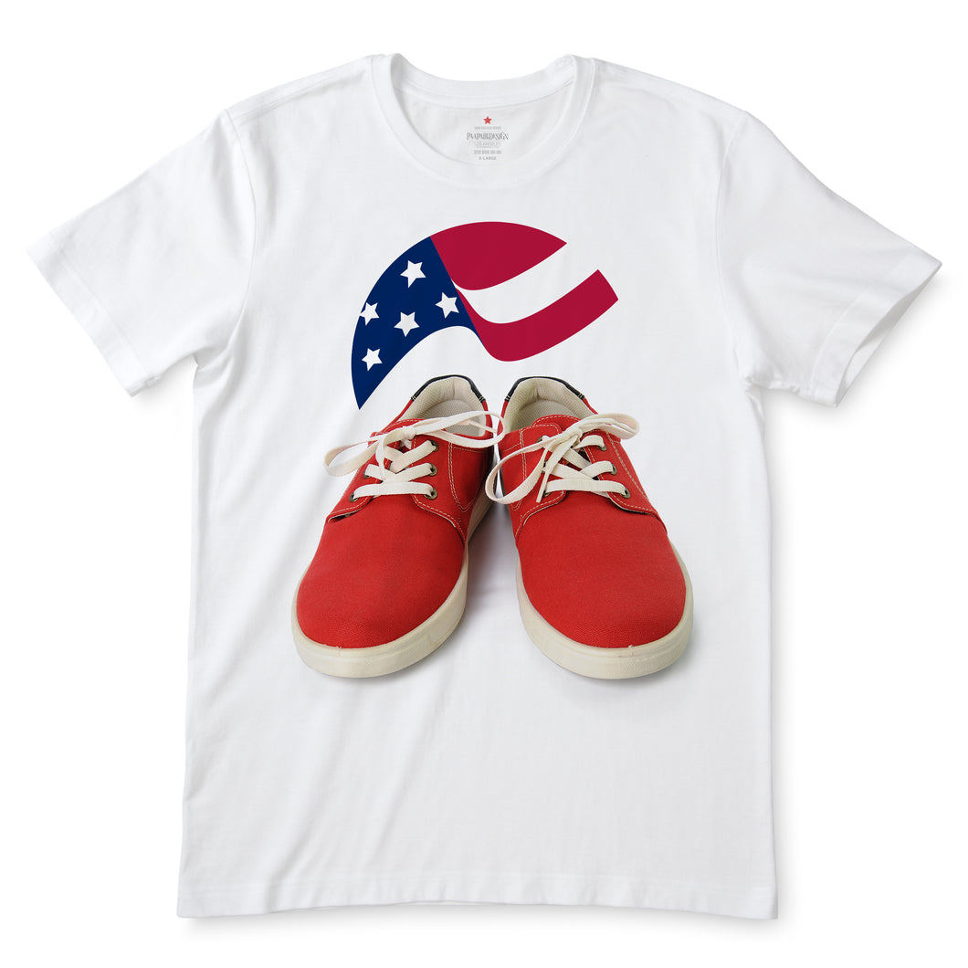 US Shoes White t-Shirts