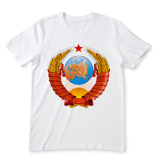 USSR White T-Shirts