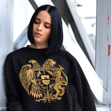 Load image into Gallery viewer, Armenian Hero Black Sweatshirts
