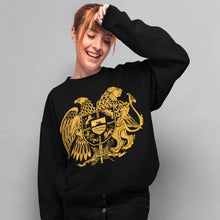 Load image into Gallery viewer, Armenian Hero Black Sweatshirts