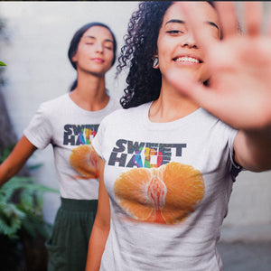Sweet Half White T-Shirts