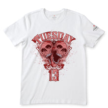 Load image into Gallery viewer, Thursday 13 White T-Shirts