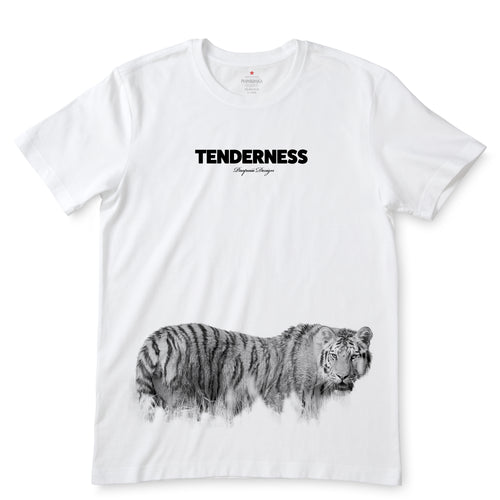 Tiger  White T-Shirts